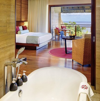 Le Jadis Beach Resort & Wellness - Wohnbeispiel Luxury Lagoona Suite Garden (Zimmercodierungen WU1 & WH1)