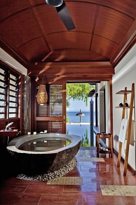 Le Jadis Beach Resort & Wellness - Wohnbeispiel Luxury Beachfront Jet Pool Suite (Zimmercodierungen WUM & WHM)