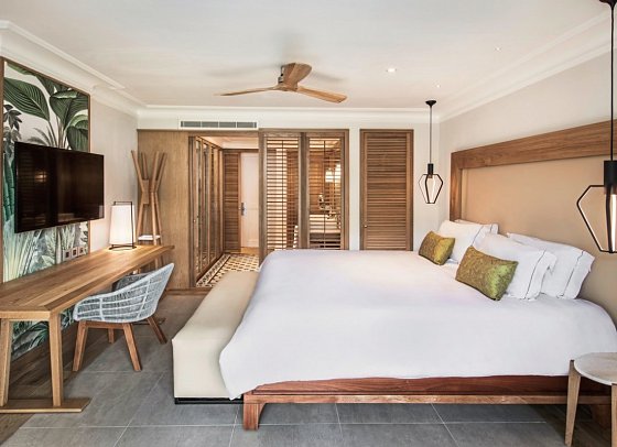 Sugar Beach Mauritius - Wohnbeispiel Deluxe Seaview (Zimmercodierungen UDM, UHM, UCM & UD8)