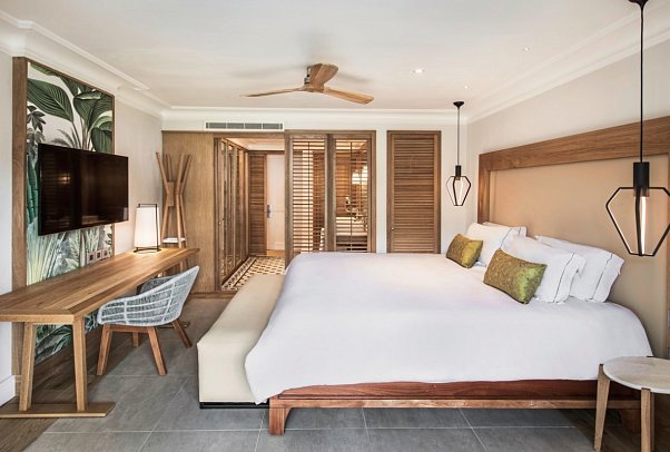 Sugar Beach Mauritius - Wohnbeispiel Deluxe Seaview (Zimmercodierungen UDM, UHM, UCM & UD8)