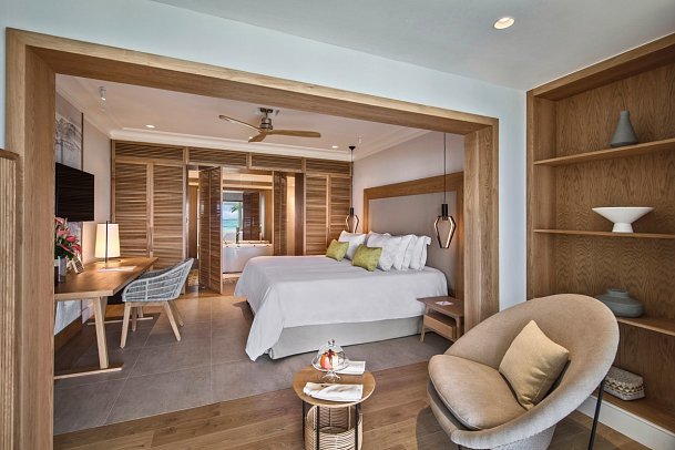 Sugar Beach Mauritius - Wohnbeispiel Premium Beachfront (Zimmercodierungen UMO, UH2, UC2 & UB8)