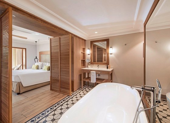 Sugar Beach Mauritius - Wohnbeispiel Premium Seaview (Zimmercodierungen UMM, UH1, UC1 & UM8)