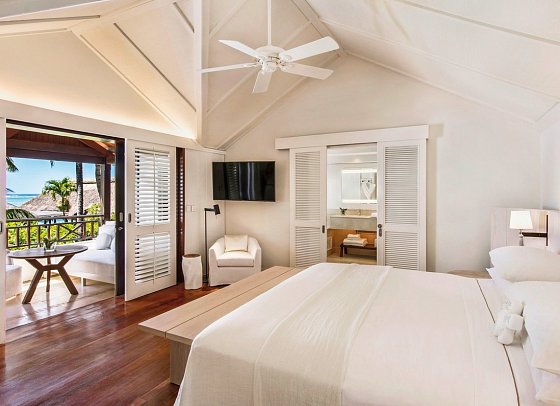 LUX* Le Morne, Mauritius - Wohnbeispiel Sunset Junior Suite (Zimmercodierungen JB2 & JH2)