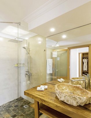 Seasense Boutique Hotel & Spa - Badezimmer Deluxe (Zimmercodierungen UD1 & UD8)
