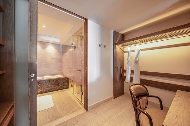 Shangri-La Le Touessrok, Mauritius - Wohnbeispiel Hibiscus Beachfront (Zimmercodierung JB1)