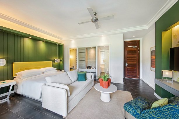 Long Beach Mauritius - Wohnbeispiel Junior Suite (Zimmercodierungen JB1, JBO, JM1, JC1, JB8, JH1, JCO, JO8, JHO, JCD, JI8 & JH4)