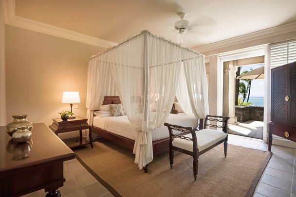 The Residence Mauritius - Wohnbeispiel Colonial Oceanfront Suite (Zimmercodierungen WBO & WC3)