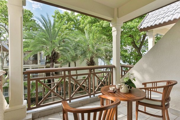 The Residence Mauritius - Wohnbeispiel Colonial Gardenview Terrace (Zimmercodierungen UGG, UG8, DCG & UHG)