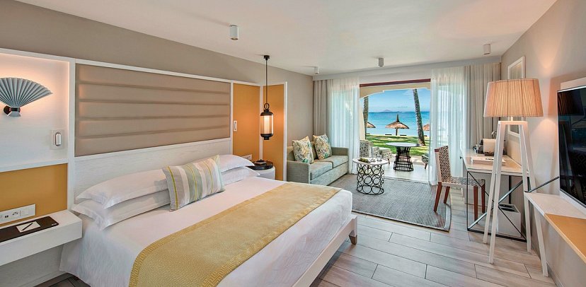 Constance Belle Mare Plage - Wohnbeispiel Prestige Beachfront Zimmer (Zimmercodierungen UOO, UHO & UCO)
