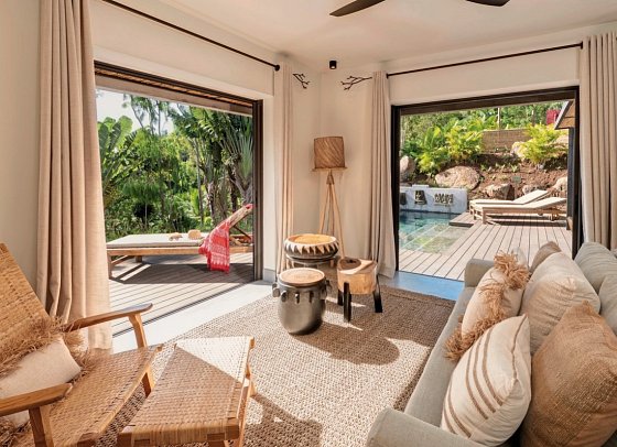 Lakaz Chamarel - Wohnbeispiel Private Villa (Zimmercodierungen VB1 & VH1)