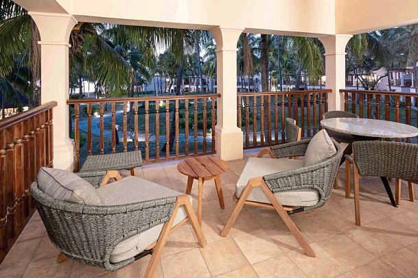 Hilton Mauritius Resort & Spa - Terrasse Family Suite (Zimmercodierungen WI1 & WH1)