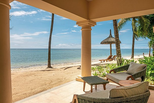 Hilton Mauritius Resort & Spa - Wohnbeispiel Beachfront Junior Suite (Zimmercodierungen JBO & JHO)