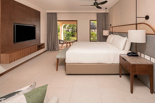 Hilton Mauritius Resort & Spa - Wohnbeispiel Beachfront Family Suite (Zimmercodierungen WIO & WHO)