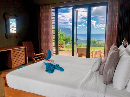 Chalets Chamarel - Wohnbeispiel Chalet Deluxe (Zimmercodierung UD1)