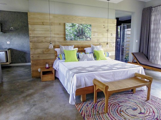 Chalets Chamarel - Wohnbeispiel Chalet Deluxe (Zimmercodierung UD1)