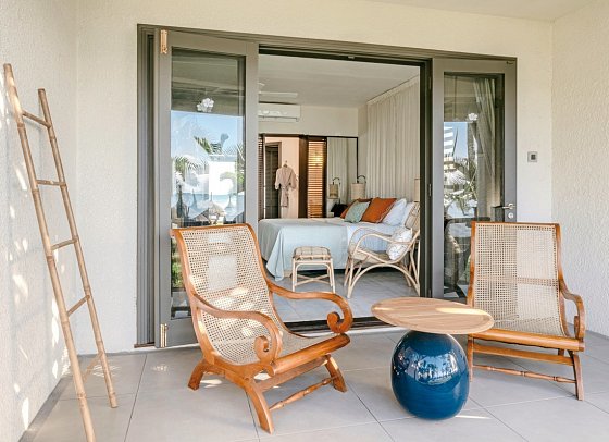 Veranda Paul & Virginie - Wohnbeispiel Superior Room (Zimmercodierungen US1 & UH3)