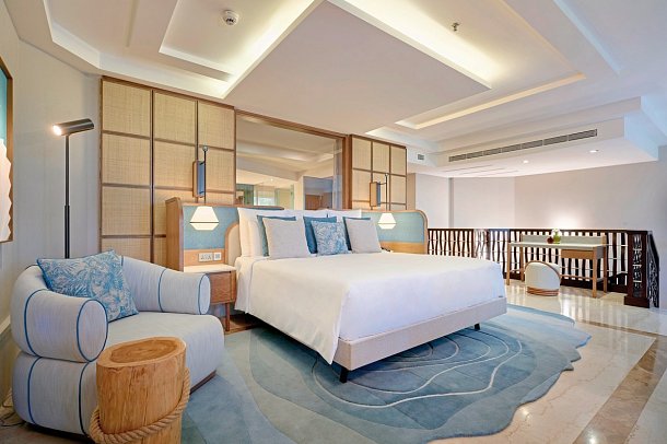 InterContinental Mauritius Resort Balaclava Fort - Wohnbeispiel Duplex Suite (Zimmercodierung WB1)