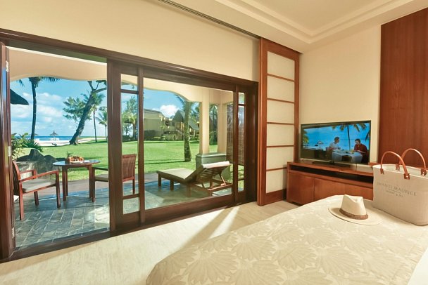 Shanti Maurice Resort & Spa - Wohnbeispiel Junior Suite Ocean View (Zimmercodierungen JBM, JHM, JB2 & JH2)