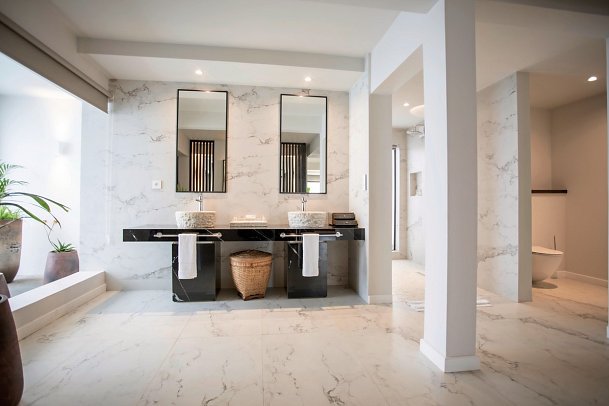 Sea Diamond Boutique Hotel & Spa - Badezimmer Senior Suite (Zimmercodierung WB1)