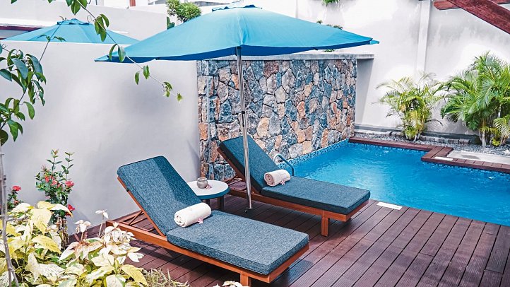 Wonders Beach Boutique Hotel - Wohnbeispiel Garden Villa Pool (Zimmercodierung VB1)