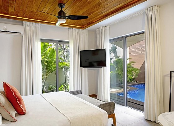 Wonders Beach Boutique Hotel - Wohnbeispiel Garden Villa Pool (Zimmercodierungen VB1 & VB8)