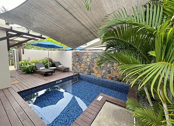 Wonders Beach Boutique Hotel - Wohnbeispiel Garden Villa Pool (Zimmercodierungen VB1 & VB8)