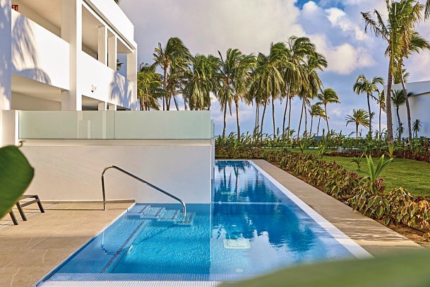 RIU Palace Mauritius - Wohnbeispiel Swim Up Junior Suite Elite (Zimmercodierungen JBQ & JHQ)