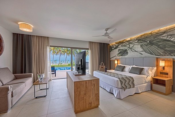 RIU Palace Mauritius - Wohnbeispiel Swim Up Suite Elite (Zimmercodierungen WBQ & WHQ)