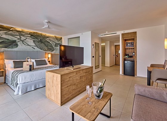 RIU Palace Mauritius - Wohnbeispiel Swim Up Suite Elite (Zimmercodierungen WBQ & WHQ)