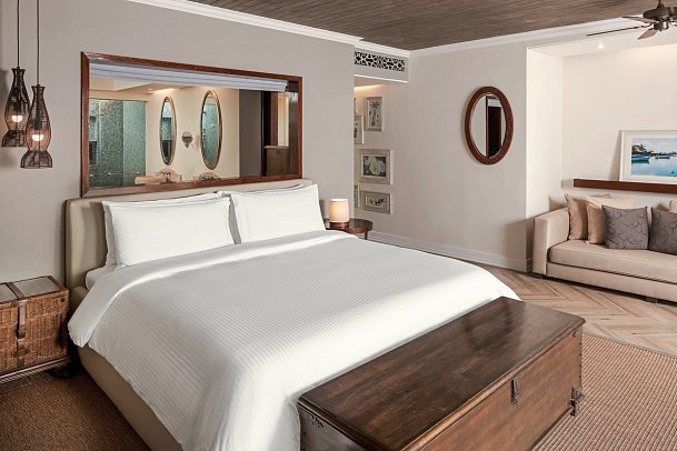 The St. Regis Le Morne Resort, Mauritius - Wohnbeispiel Junior Suite (Zimmercodierungen JB1, JB8 & JH1)