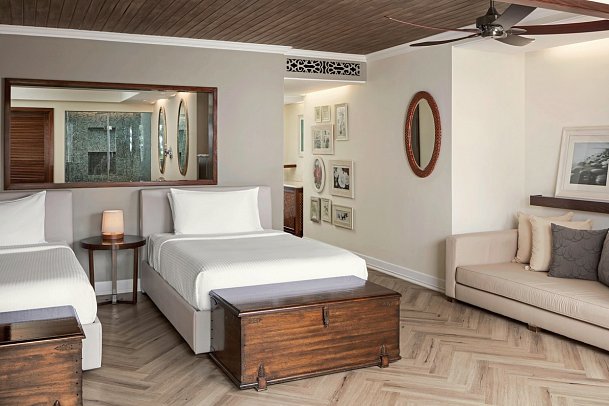 The St. Regis Le Morne Resort, Mauritius - Wohnbeispiel Ocean Junior Suite (Zimmercodierungen JB2, JX8 & JH2)