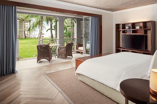 The St. Regis Le Morne Resort, Mauritius - Wohnbeispiel Ocean Junior Suite (Zimmercodierungen JB2, JX8 & JH2)