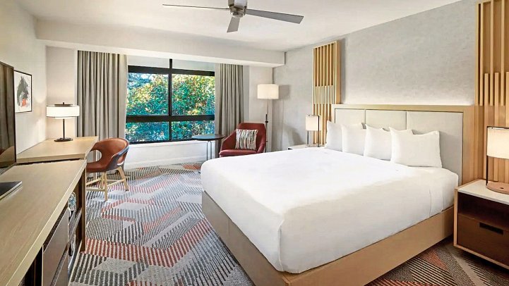 Hyatt Regency Monterey Hotel and Spa on Del Monte Golf Course - Wohnbeispiel Standard 1 King (Zimmercodierung UG2)