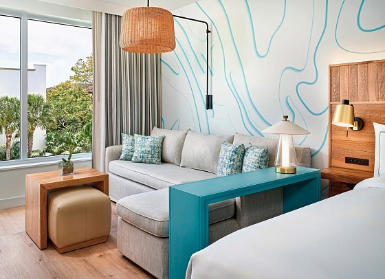 Faro Blanco Resort & Yacht Club - Wohnbeispiel Standard Room - 1 King Bed (Zimmercodierung US2)