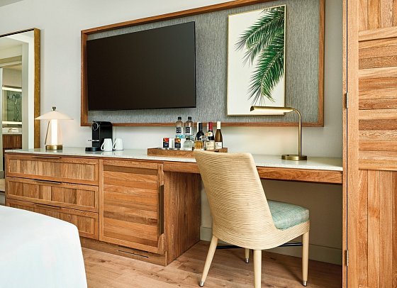 Faro Blanco Resort & Yacht Club - Wohnbeispiel Standard Room - 1 King Bed (Zimmercodierung US2)