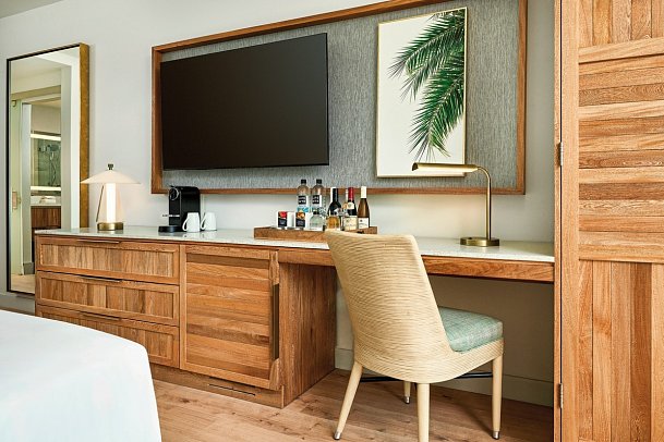 Faro Blanco Resort & Yacht Club - Wohnbeispiel Standard Room - 1 King Bed (Zimmercodierung US2)