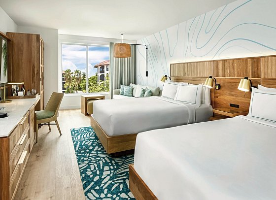 Faro Blanco Resort & Yacht Club - Wohnbeispiel Standard Room - 2 Queen Beds (Zimmercodierung US4)