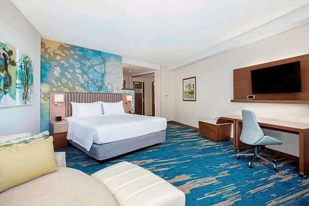 Courtyard Faro Blanco - Wohnbeispiel Wohnbeispiel Tropical View One King Resort View (Zimmercodierungen UG2 & UD2)