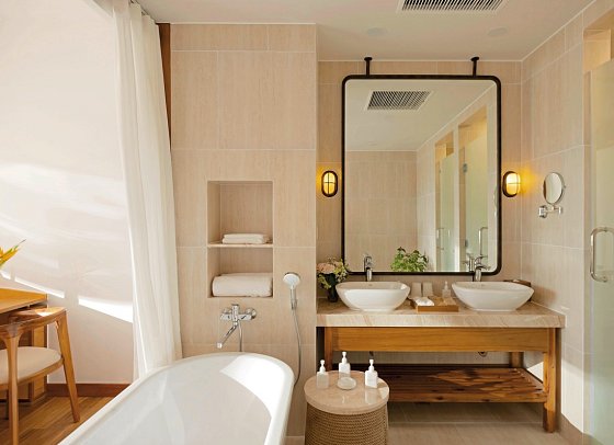 Ana Mandara Cam Ranh - Wohnbeispiel Bad 1BR Suite (Zimmercodierungen WBM & WBG)