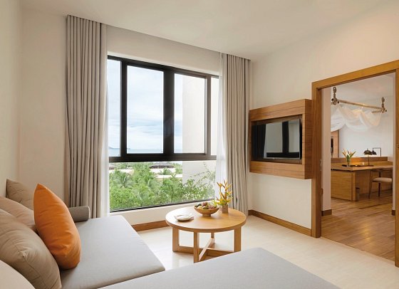 Ana Mandara Cam Ranh - Wohnbeispiel Seaview 1BR Suite (Zimmercodierung WBM)