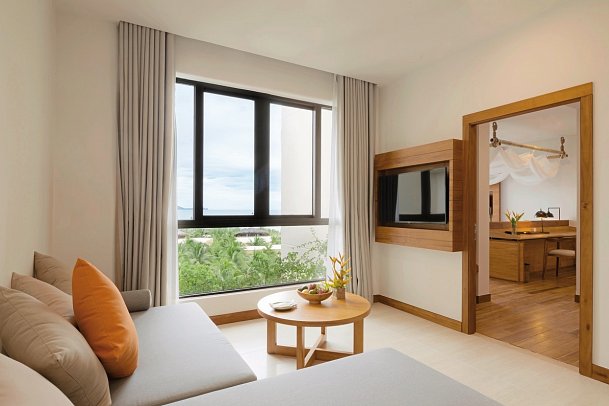 Ana Mandara Cam Ranh - Wohnbeispiel Seaview 1BR Suite (Zimmercodierung WBM)