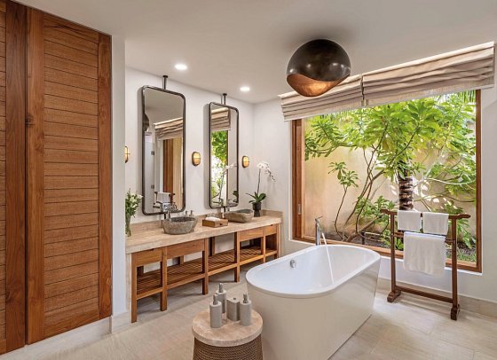 Ana Mandara Cam Ranh - Wohnbeispiel Bad 1BR Pool Villa (Zimmercodierung VBR)