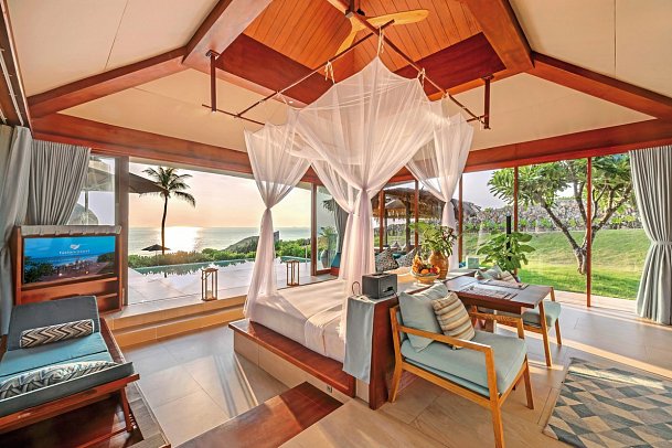 Fusion Resort Cam Ranh - Wohnbeispiel Beachfront Pool Villa (Zimmercodierung VBO)