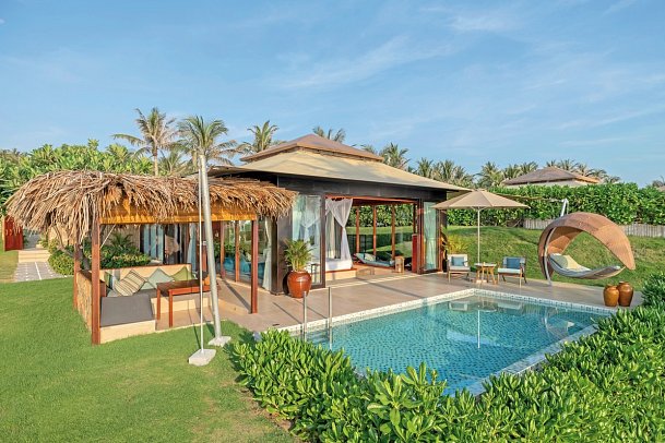 Fusion Resort Cam Ranh - Wohnbeispiel Beachfront Pool Villa (Zimmercodierung VBO)