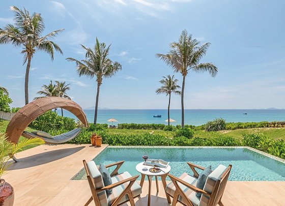 Fusion Resort Cam Ranh - Wohnbeispiel Beachfront Pool Villa (Zimmercodierung VBO)