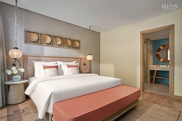 Boma Resort Nha Trang - Wohnbeispiel Rock Suite (Zimmercodierung WB1)