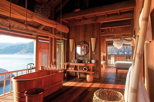 Six Senses Ninh Van Bay - Wohnbeispiel Water Pool Villa (Zimmercodierung VB5)