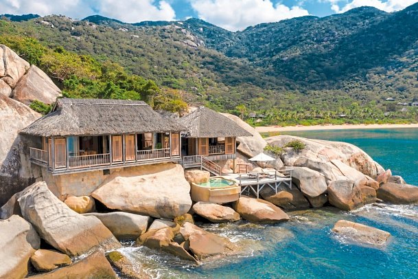 Six Senses Ninh Van Bay - Wohnbeispiel Rock Pool Villa (Zimmercodierung VB3)