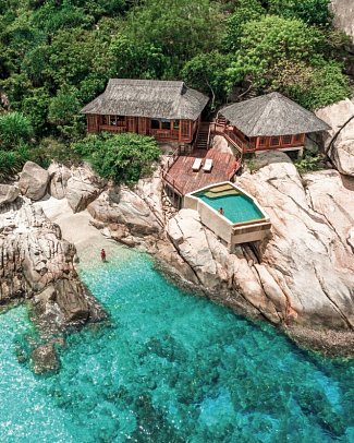 Six Senses Ninh Van Bay - Wohnbeispiel Rock Pool Villa (Zimmercodierung VB3)