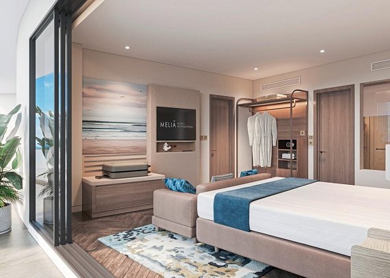 Meliá Serenity Cam Ranh Beach Resort - Wohnbeispiel Modellbild Premium Room Sea View (Zimmercodierung UMM)